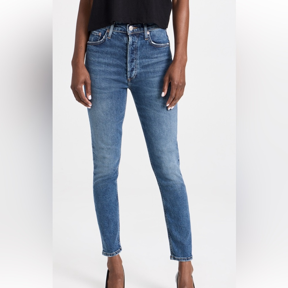AGOLDE Nico High Rise Slim Fit SIZE 25